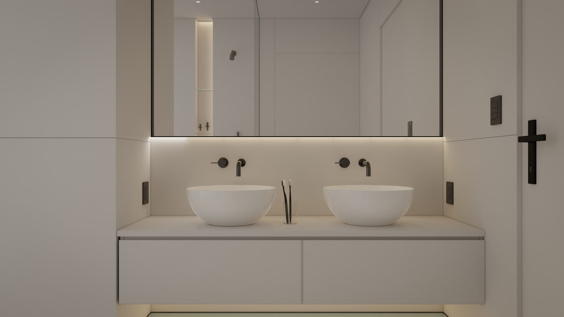 Baño Minimalista