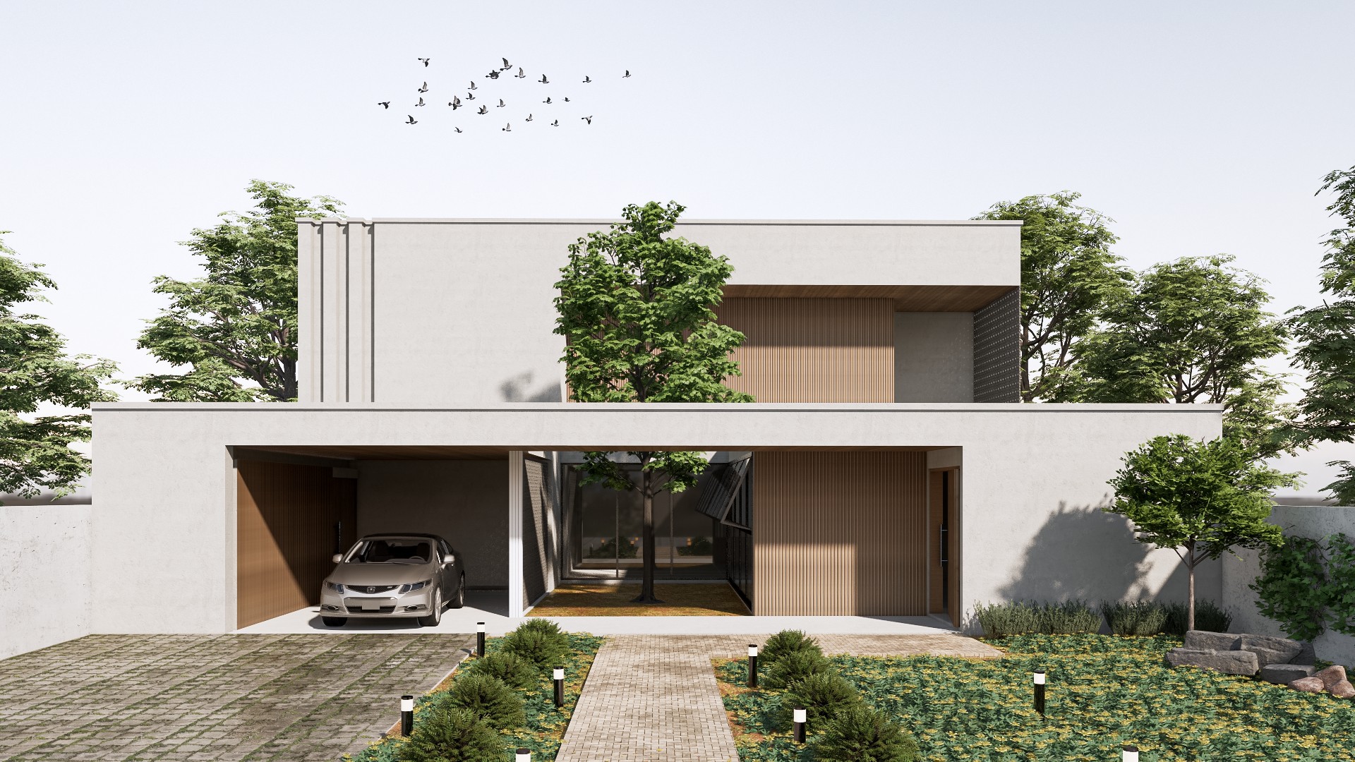 Exterior Casa Honda